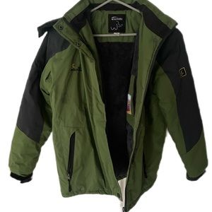 Unisex warm outdoor jacket